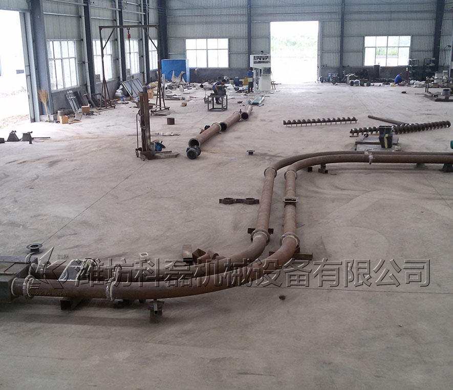 管鏈輸送機生產測試車間 第1張 管鏈輸送機生產測試車間 第1張