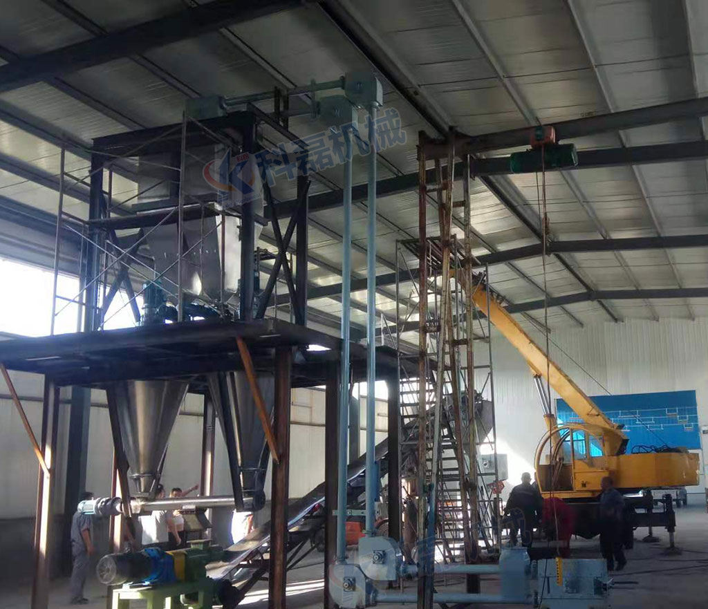 科磊管鏈輸送機客戶安裝使用現場實拍 第1張 科磊管鏈輸送機客戶安裝使用現場實拍 第1張