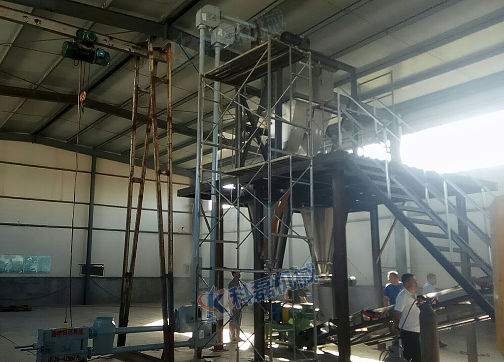 科磊管鏈輸送機客戶安裝使用現場實拍 第3張 科磊管鏈輸送機客戶安裝使用現場實拍 第3張