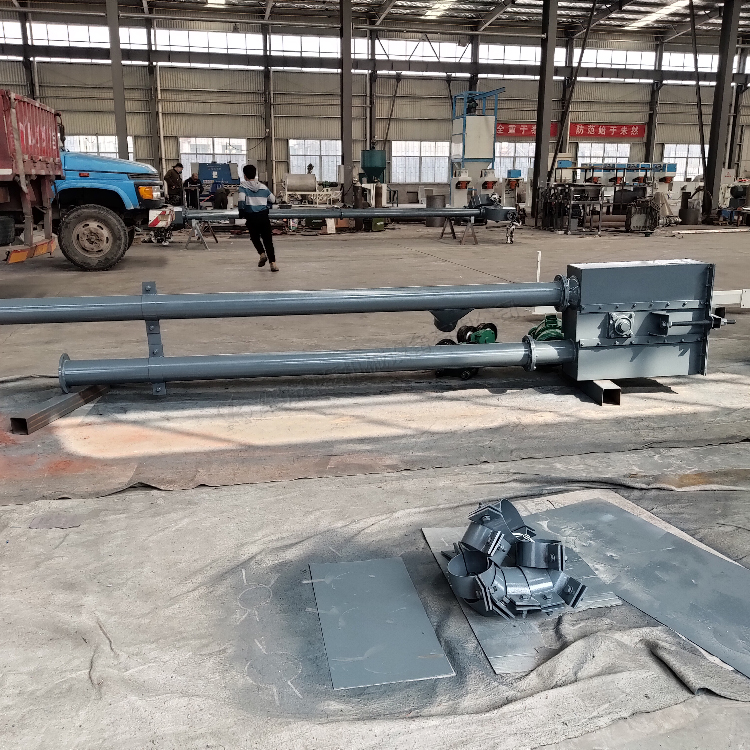 碳酸氫銨密閉管鏈輸送之路，無(wú)塵密封輸送設(shè)備，科磊碳酸氫銨管鏈輸送機(jī) 第1張