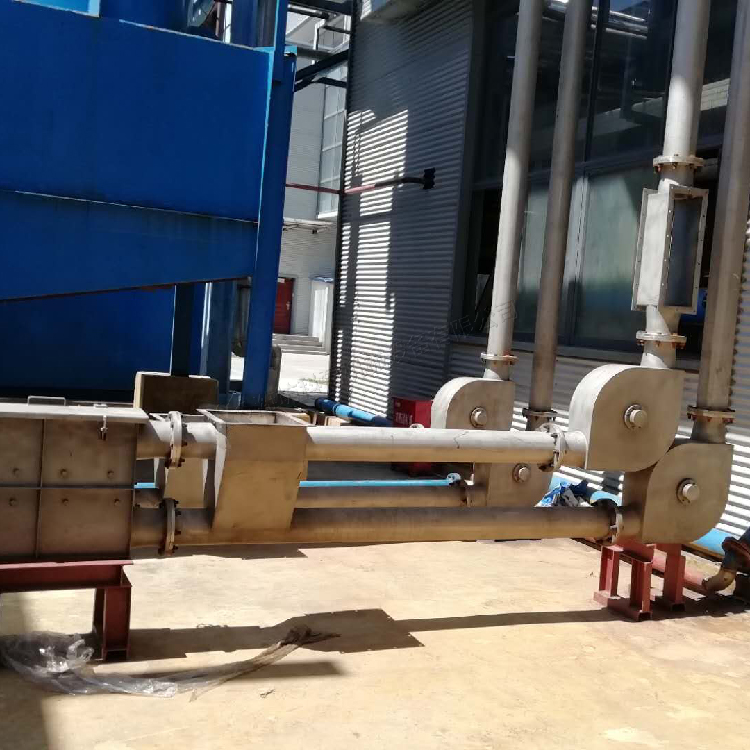 碳酸氫銨密閉管鏈輸送之路，無(wú)塵密封輸送設(shè)備，科磊碳酸氫銨管鏈輸送機(jī) 第2張